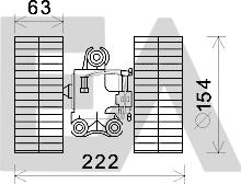 EACLIMA 42A50027 - Elektromotor, ventilator kabine/unutrasnjeg prostora www.molydon.hr
