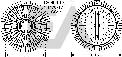 EACLIMA 35C50D01 - Rotor ventilatora, hladjenje motora www.molydon.hr