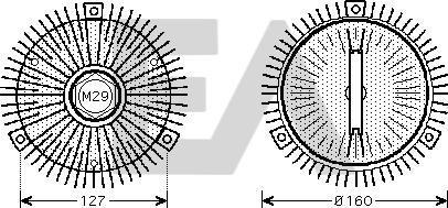 EACLIMA 35C50D17 - Rotor ventilatora, hladjenje motora www.molydon.hr