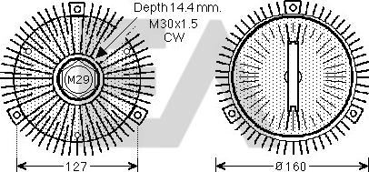 EACLIMA 35C50D21 - Rotor ventilatora, hladjenje motora www.molydon.hr
