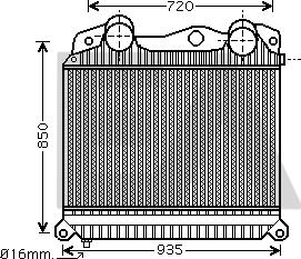 EACLIMA 36A47021 - Intercooler, hladnjak www.molydon.hr