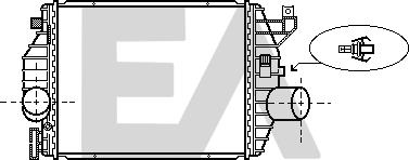 EACLIMA 36A50003 - Intercooler, hladnjak www.molydon.hr