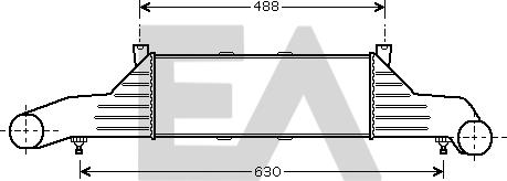 EACLIMA 36A50015 - Intercooler, hladnjak www.molydon.hr