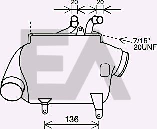 EACLIMA 36A50010 - Intercooler, hladnjak www.molydon.hr
