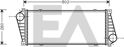 EACLIMA 36A50011 - Intercooler, hladnjak www.molydon.hr