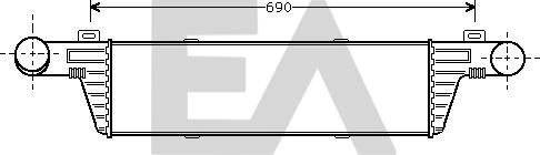 EACLIMA 36A50012 - Intercooler, hladnjak www.molydon.hr