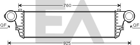 EACLIMA 36A50017 - Intercooler, hladnjak www.molydon.hr