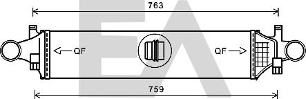 EACLIMA 36A50034 - Intercooler, hladnjak www.molydon.hr