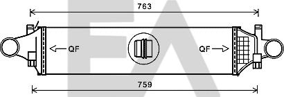 EACLIMA 36A50035 - Intercooler, hladnjak www.molydon.hr