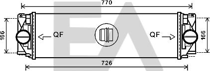 EACLIMA 36A50031 - Intercooler, hladnjak www.molydon.hr