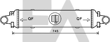 EACLIMA 36A50032 - Intercooler, hladnjak www.molydon.hr