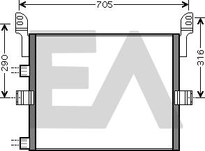 EACLIMA 30C59006 - Kondenzator, klima-Uređaj www.molydon.hr
