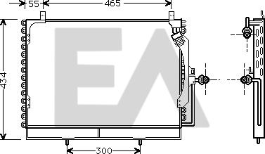 EACLIMA 30C50002 - Kondenzator, klima-Uređaj www.molydon.hr