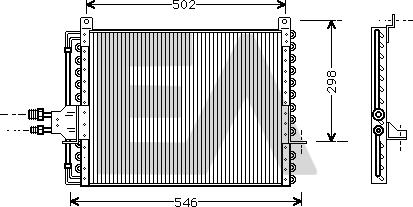 EACLIMA 30C50007 - Kondenzator, klima-Uređaj www.molydon.hr