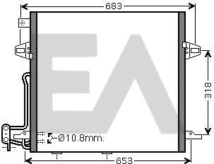 EACLIMA 30C50024 - Kondenzator, klima-Uređaj www.molydon.hr
