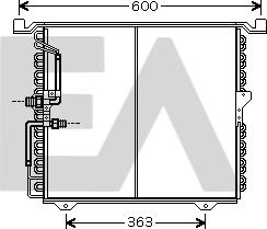 EACLIMA 30C50022 - Kondenzator, klima-Uređaj www.molydon.hr