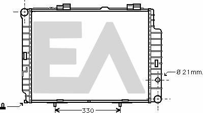 EACLIMA 31R50067 - Hladnjak, hladjenje motora www.molydon.hr