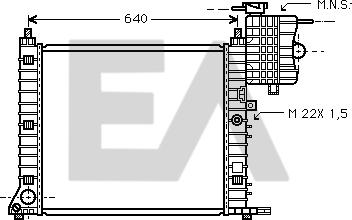 EACLIMA 31R50071 - Hladnjak, hladjenje motora www.molydon.hr