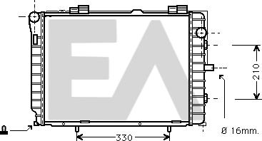 EACLIMA 31R50072 - Hladnjak, hladjenje motora www.molydon.hr