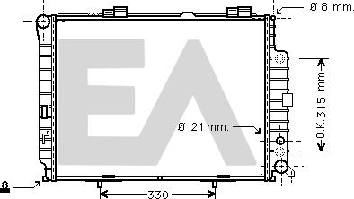 EACLIMA 31R50140 - Hladnjak, hladjenje motora www.molydon.hr