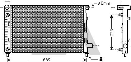EACLIMA 31R50150 - Hladnjak, hladjenje motora www.molydon.hr