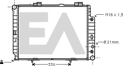EACLIMA 31R50151 - Hladnjak, hladjenje motora www.molydon.hr