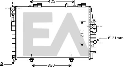 EACLIMA 31R50167 - Hladnjak, hladjenje motora www.molydon.hr
