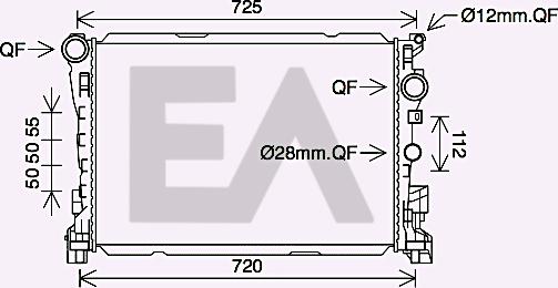 EACLIMA 31R50104 - Hladnjak, hladjenje motora www.molydon.hr