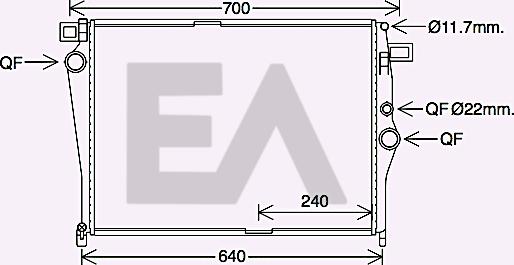 EACLIMA 31R50108 - Hladnjak, hladjenje motora www.molydon.hr