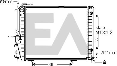 EACLIMA 31R50113 - Hladnjak, hladjenje motora www.molydon.hr