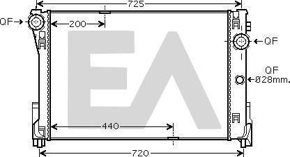 EACLIMA 31R50185 - Hladnjak, hladjenje motora www.molydon.hr