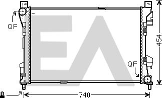 EACLIMA 31R50183 - Hladnjak, hladjenje motora www.molydon.hr