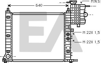 EACLIMA 31R50139 - Hladnjak, hladjenje motora www.molydon.hr
