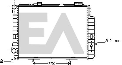 EACLIMA 31R50134 - Hladnjak, hladjenje motora www.molydon.hr