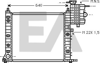 EACLIMA 31R50138 - Hladnjak, hladjenje motora www.molydon.hr