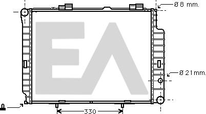 EACLIMA 31R50133 - Hladnjak, hladjenje motora www.molydon.hr