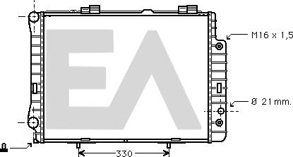 EACLIMA 31R50132 - Hladnjak, hladjenje motora www.molydon.hr
