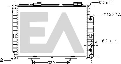 EACLIMA 31R50137 - Hladnjak, hladjenje motora www.molydon.hr