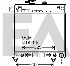 EACLIMA 31R50121 - Hladnjak, hladjenje motora www.molydon.hr