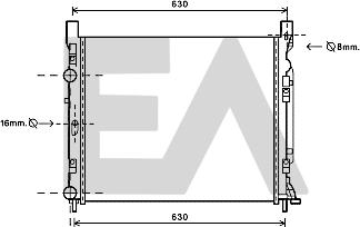 EACLIMA 31R60154 - Hladnjak, hladjenje motora www.molydon.hr