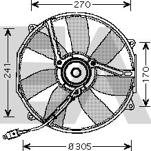 EACLIMA 33V50009 - Ventilator, hladjenje motora www.molydon.hr