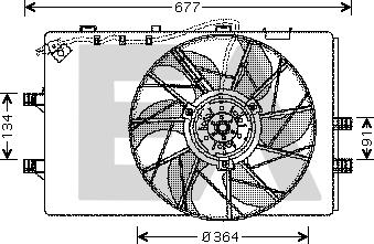 EACLIMA 33V50006 - Ventilator, hladjenje motora www.molydon.hr