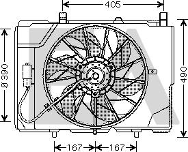 EACLIMA 33V50001 - Ventilator, hladjenje motora www.molydon.hr