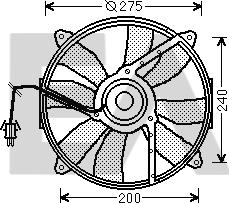 EACLIMA 33V50015 - Ventilator, hladjenje motora www.molydon.hr
