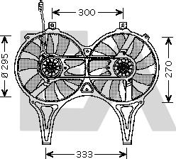 EACLIMA 33V50011 - Ventilator, hladjenje motora www.molydon.hr