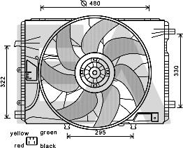EACLIMA 33V50017 - Ventilator, hladjenje motora www.molydon.hr