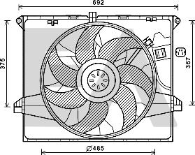 EACLIMA 33V50021 - Ventilator, hladjenje motora www.molydon.hr