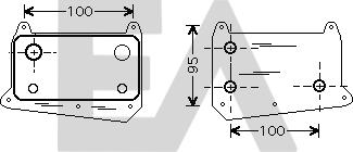 EACLIMA 37G50013 - Uljni hladnjak, ulje za motor www.molydon.hr