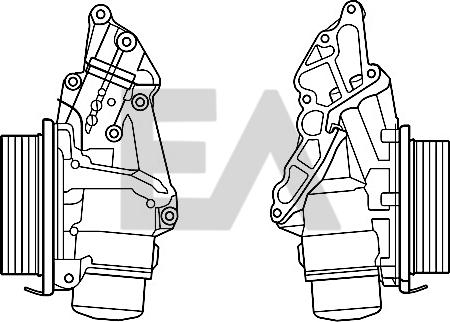 EACLIMA 37G50034 - Uljni hladnjak, ulje za motor www.molydon.hr