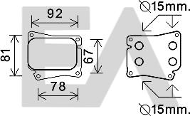 EACLIMA 37G50029 - Uljni hladnjak, ulje za motor www.molydon.hr